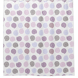 らせん状 シャワーカーテン