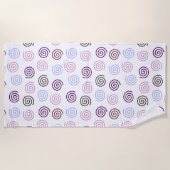 らせん状 ビーチタオル (正面)