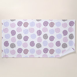 らせん状 ビーチタオル