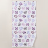 らせん状 ビーチタオル (正面)