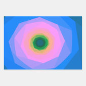 らせん状 ラッピングペーパーシート (正面3)