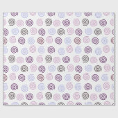 らせん状 ラッピングペーパー (フラット)