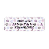 らせん状 ラベル (正面)