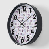 らせん状 壁時計 (傾斜)