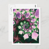 らせん花 ポストカード (正面/裏面)