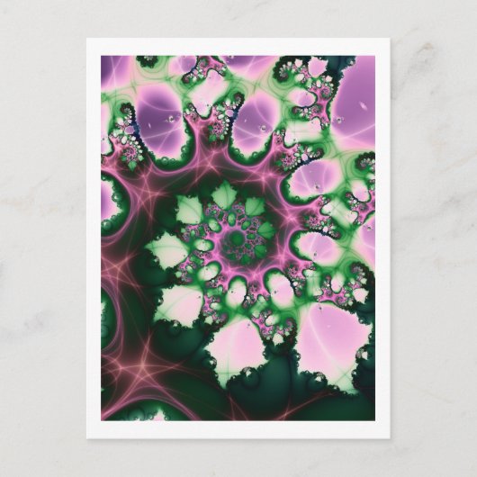 らせん花 ポストカード (正面)