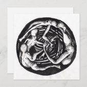 らせん降下、フラットカード (正面/裏面)