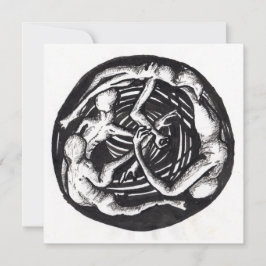 らせん降下、フラットカード