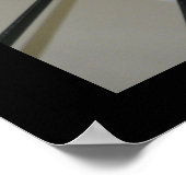 らせん階段から天国白黒 ポスター (角)