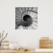 らせん階段04 ポスター (キッチン)