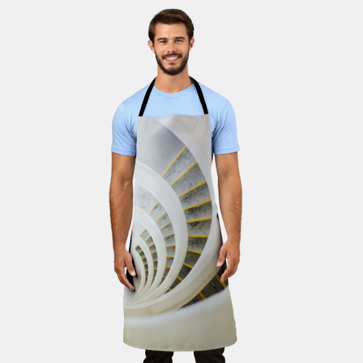 らせん階段 エプロン (着用した状態)