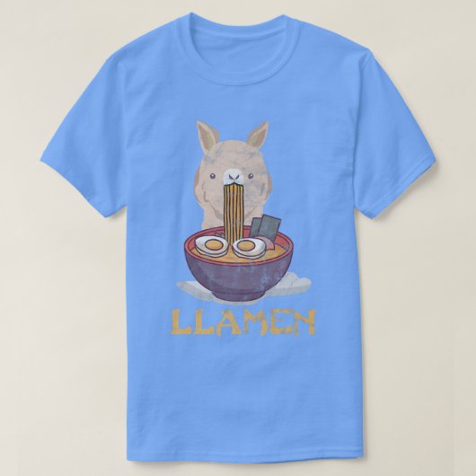 らまラーメン麺ラーメンファン814 Tシャツ (デザイン正面)