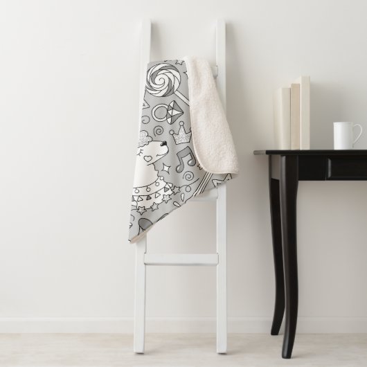 らま模様4 シェルパブランケット (インサイチュ)