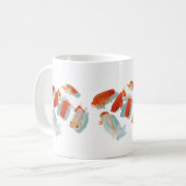 らんちゅうのマグカップ 3 コーヒーマグカップ (正面左)