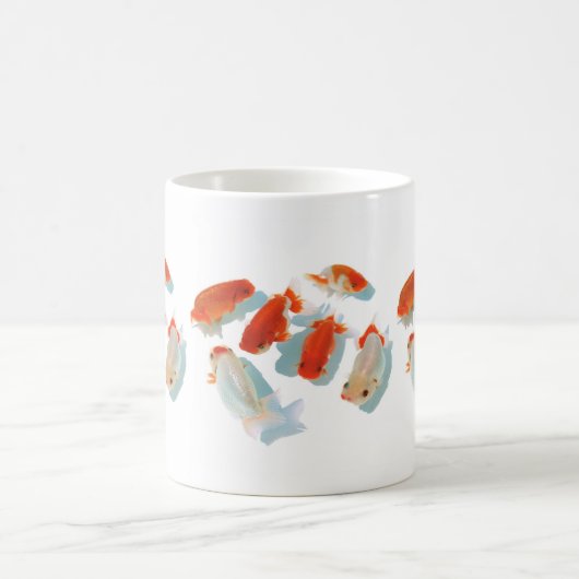 らんちゅうのマグカップ 3 コーヒーマグカップ (中央)