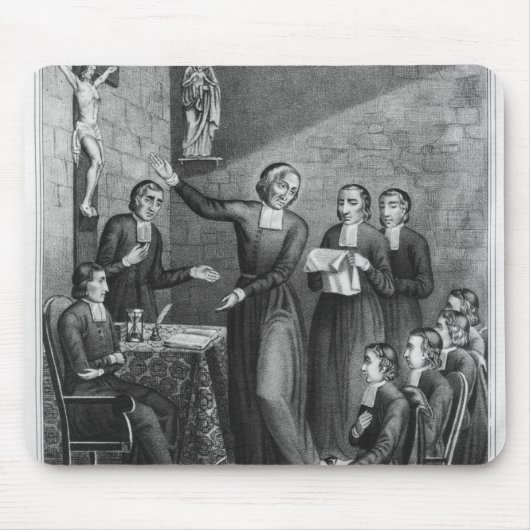 りっぱなSaintシーンBaptiste de La Salle マウスパッド (正面)