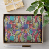 りんごが付いている書架 薄葉紙 (ギフト)