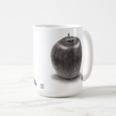 りんごとあおむし コーヒーマグカップ (正面右)