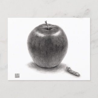 りんごとあおむし シーズンポストカード