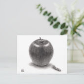 りんごとあおむし シーズンポストカード (スタンド正面)