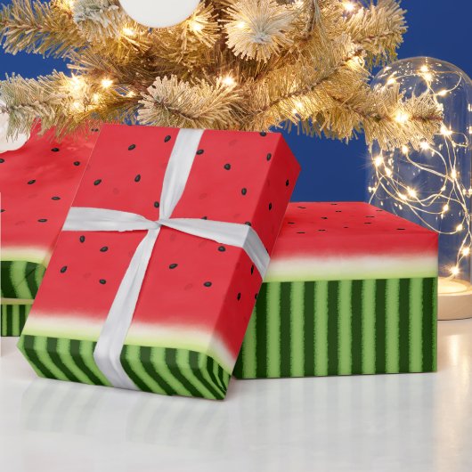 りんごとスイカ(2) ラッピングペーパー (クリスマス)