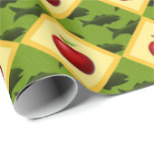 りんごと魚 ラッピングペーパー (ロールコーナー)