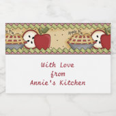 りんごと フードラベル (シングルラベル)