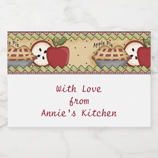 りんごと フードラベル (シングルラベル)