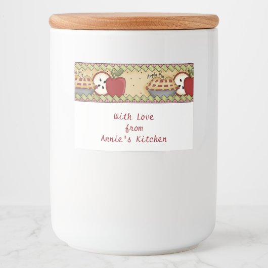 りんごと フードラベル (正面)