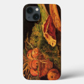 りんごと、肉とヴィンセント転がバン・ゴッホ Case-Mate iPhoneケース (裏面)