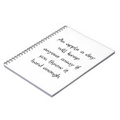 りんごなら誰でも保食べ遠くにる ノートブック (左側)