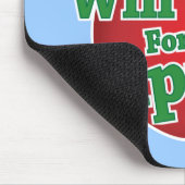 りんごのために働きます マウスパッド (コーナー)