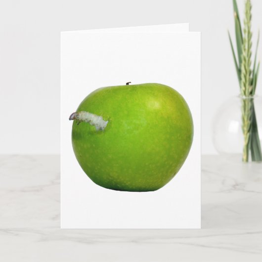 りんごのみみず カード (正面)