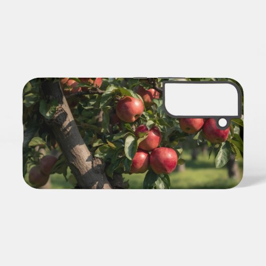 りんごのテーマ  SAMSUNG GALAXYケース (裏面横)