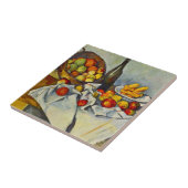 りんごのバスケットがタイルを張るセザンヌ タイル (側面)