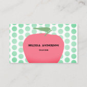 りんごの先生 名刺 (正面)