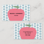 りんごの先生 名刺 (正面/裏面)