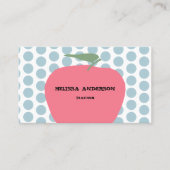 りんごの先生 名刺 (正面)