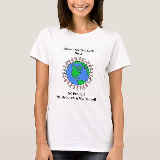 りんごの木のデイケア Tシャツ (正面)