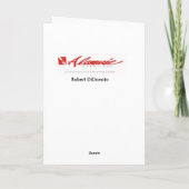 りんごの木の母の日 カード (裏面)