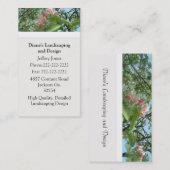 りんごの木の花の名刺 名刺 (正面/裏面)