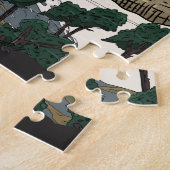 りんごの木の風景 ジグソーパズル (側面)