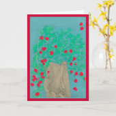 りんごの木 カード (黄色い花)