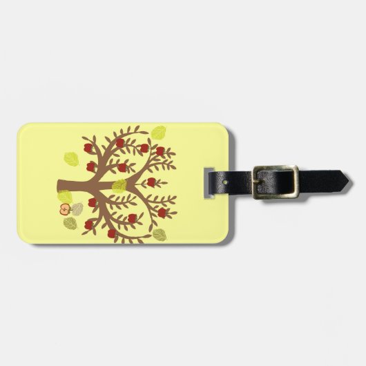 りんごの木 ラゲッジタグ (正面横)