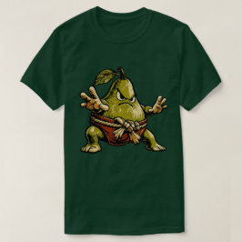 りんごの相撲 — 面白い果物の相撲レスラー ヴィンテージ Tシャツ