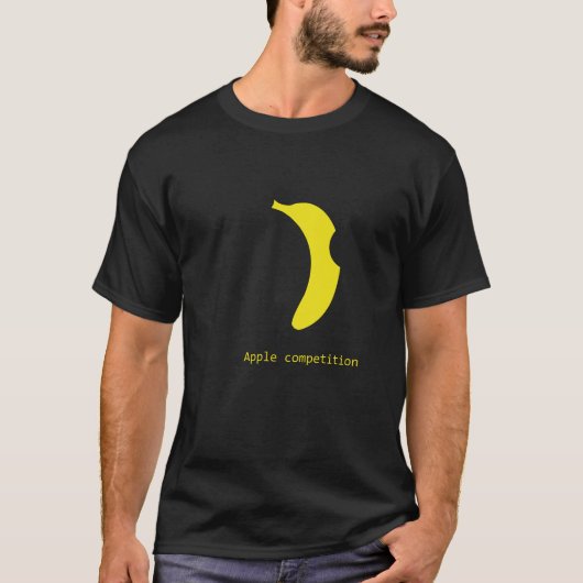 りんごの競争のワイシャツ Tシャツ (正面)