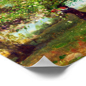 りんごの花を摘む女の子byウィンスローホームマー ポスター (角)