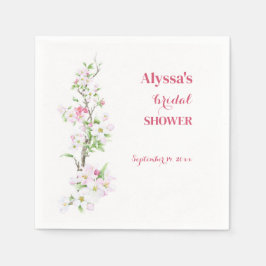 りんごの花 ブライダルシャワーパーティー 専用 スタンダードカクテルナプキン