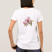 りんごの花 Tシャツ (裏面)