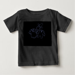 りんごの赤ちゃんTシャツ | かわいい果物の赤ちゃんトップス ベビーTシャツ